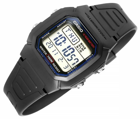 Zegarek Męski CASIO W-800H-1AVES + BOX