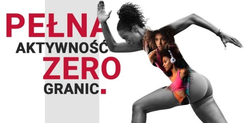 Smartband GIEWONT Fit&GO Duo GW200-5 - Black + Pasek Go Green