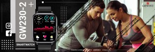 Smartwatch GIEWONT Dynamic SmartCall GW230-2 - Carbon/Carbon