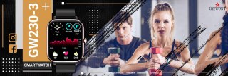 Smartwatch GIEWONT Dynamic SmartCall GW230-3 - Rose Gold/Black Effect