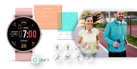 Smartwatch GIEWONT Sport Around GW120-1 - Powder Pink