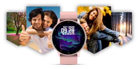 Smartwatch GIEWONT Sport Around GW120-1 - Powder Pink