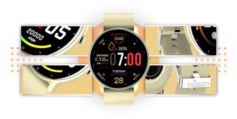 Smartwatch GIEWONT Sport Around GW120-6 - Ivory Effect