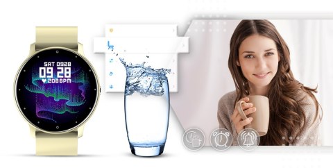 Smartwatch GIEWONT Sport Around GW120-6 - Ivory Effect