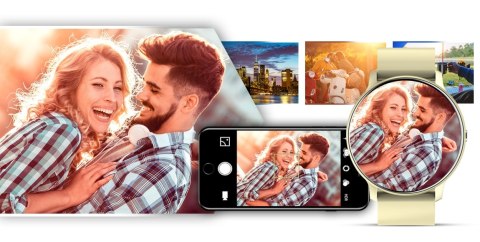 Smartwatch GIEWONT Sport Around GW120-6 - Ivory Effect