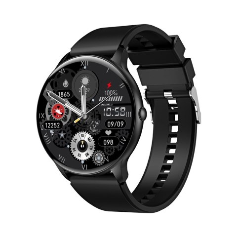 Smartwatch VELTORI VT160-1 Czarny Pasek Silikonowy