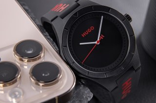 Zegarek Męski HUGO Lit For Him Black 1530343 + BOX