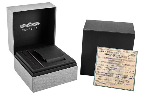 Zegarek Męski ZEPPELIN 100 Yahre 7680-3 + BOX