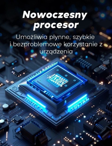 Smartwatch Męski GRAVITY GPS GT24-2 Czarny Pasek Silikonowy + Biały Pasek Silikonowy