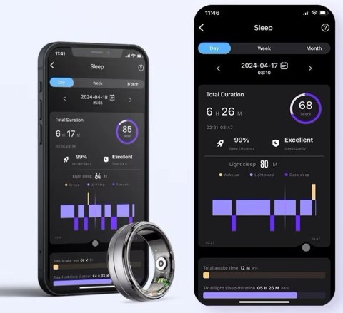 Smart Ring RUBICON R6 Gold SIZE-8(US) SMARUB320