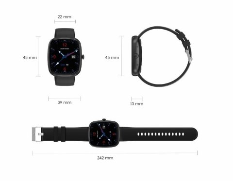 Smartwatch Damski GRAVITY GT18-8 Beżowy Pasek Silikonowy + Biały Pasek