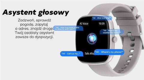 Smartwatch Męski GRAVITY GT18-4 Pomarańczowy Pasek Silikonowy + Czarny Pasek