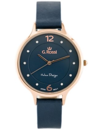 ZEGAREK DAMSKI G. ROSSI - 10411A-6F3 NA PASKU (zg714g) + BOX