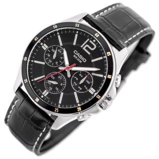 ZEGAREK MĘSKI CASIO MTP-1374L-1AV (zd064b) + BOX