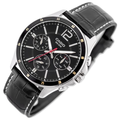 ZEGAREK MĘSKI CASIO MTP-1374L-1AV (zd064b) + BOX