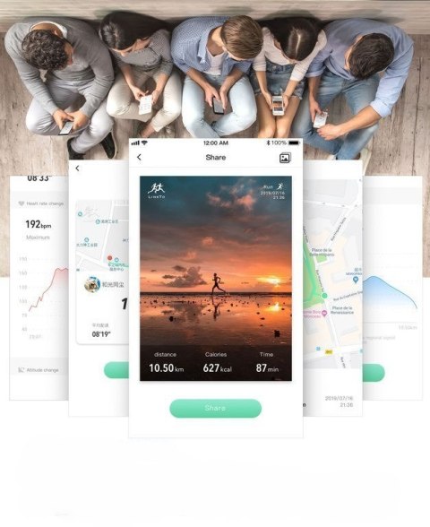 SMARTWATCH MĘSKI G. Rossi G.RSWSF1-3C1-1 silver/black + dodatkowy PASEK (sg003a)