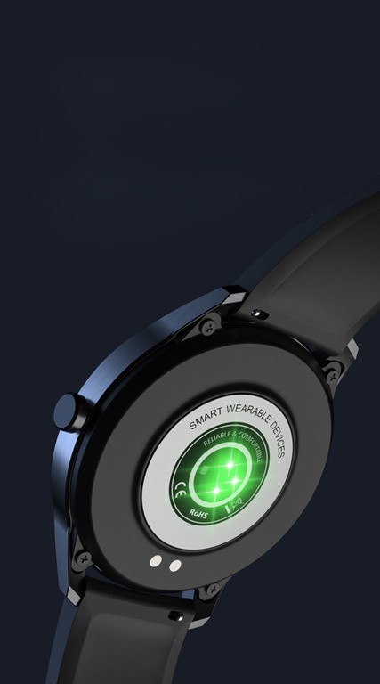 SMARTWATCH MĘSKI G. Rossi SW018-2 silver/gray (sg012b) WŁASNE TARCZE