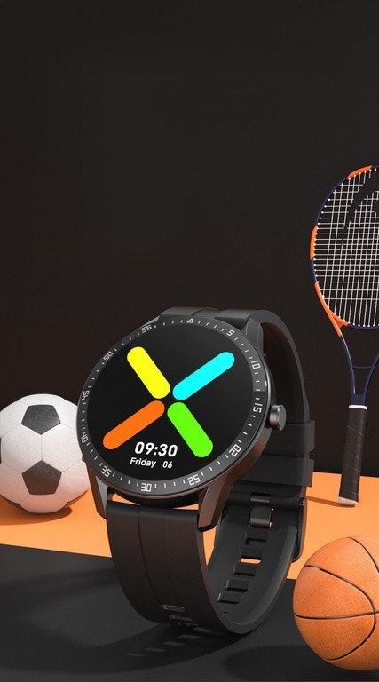 SMARTWATCH MĘSKI G. Rossi SW018-2 silver/gray (sg012b) WŁASNE TARCZE