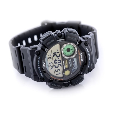 ZEGAREK MĘSKI CASIO Digital Moonphase WS-1500H-1A + BOX