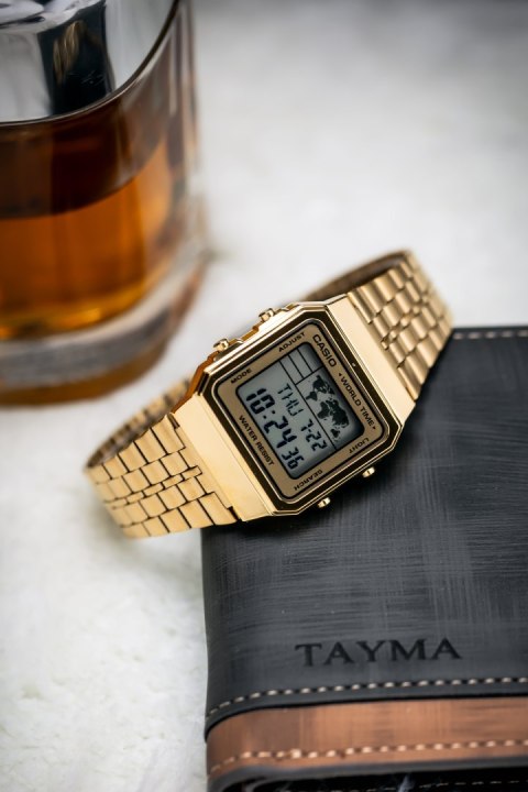 ZEGAREK MĘSKI CASIO VINTAGE A500WGA-9DF (zd158d) + BOX