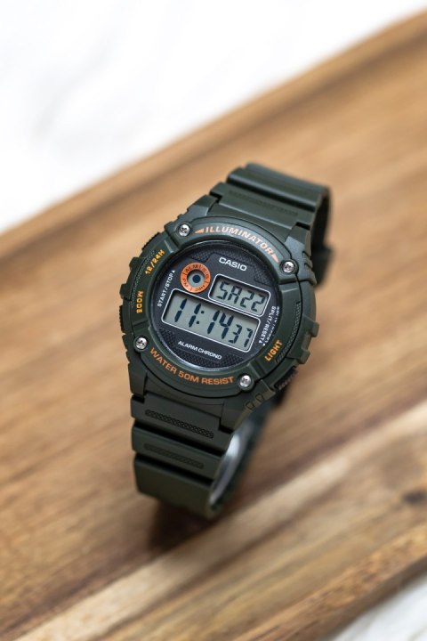 Zegarek Męski Casio W-216H-3B + BOX