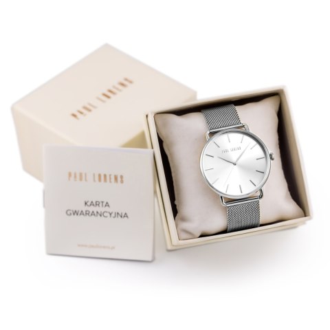 ZEGAREK DAMSKI PAUL LORENS - PL13032B-3C1 (zg554c) + BOX