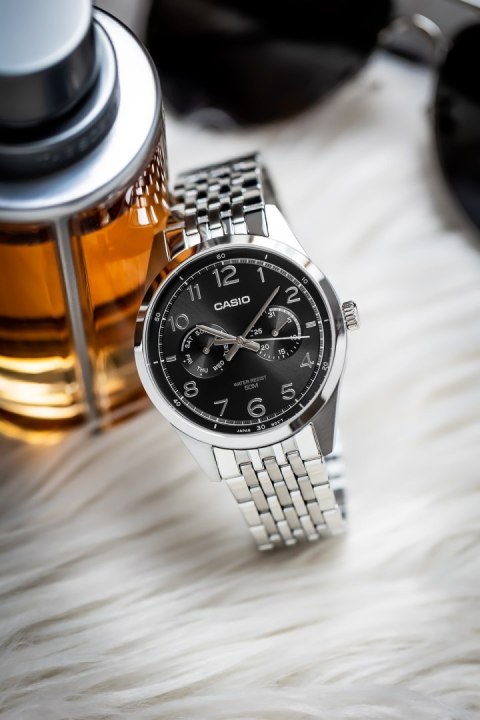 ZEGAREK MĘSKI CASIO MTP-E340D-1A (zd264a) + BOX