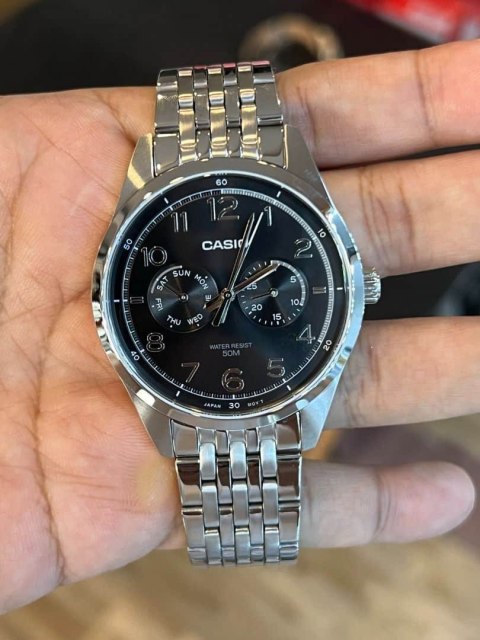 ZEGAREK MĘSKI CASIO MTP-E340D-1A (zd264a) + BOX
