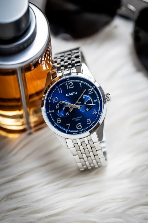 ZEGAREK MĘSKI CASIO MTP-E340D-2A (zd264b) + BOX