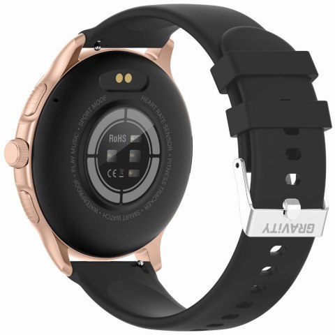 SMARTWATCH UNISEX GRAVITY GT12-4 - ROZMOWY BLUETOOTH, DODATKOWY PASEK (sg035d)