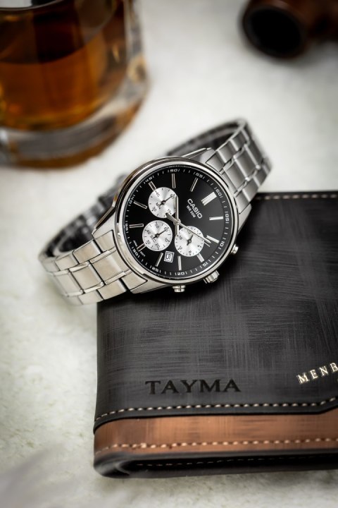 ZEGAREK MĘSKI CASIO MTP-E515D-1A (zd265a) + BOX