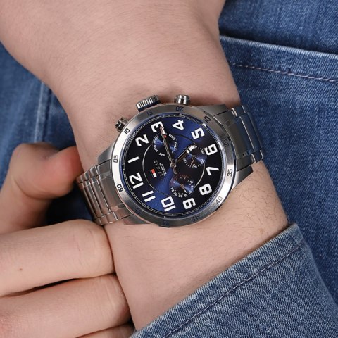 ZEGAREK MĘSKI TOMMY HILFIGER 1791053 TREND (zf078b) + BOX