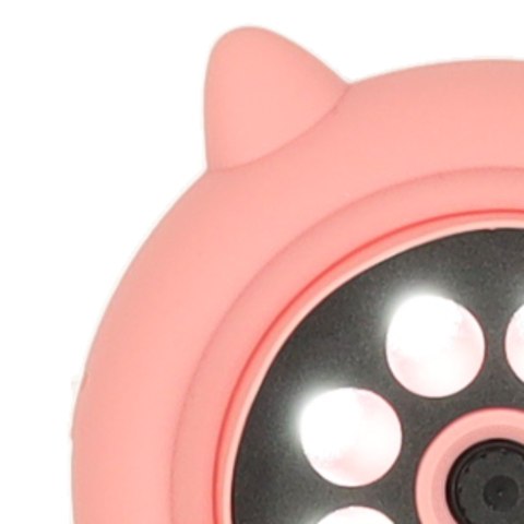 Mikroskop optyczny lupa cyfrowa 500x 2Mpx różowy