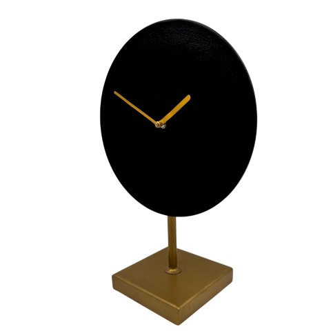 Elegancki zegar metalowy okrągły - 4122