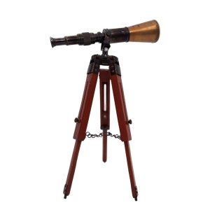 Luneta mosiężna na trójnogu - TEL023H