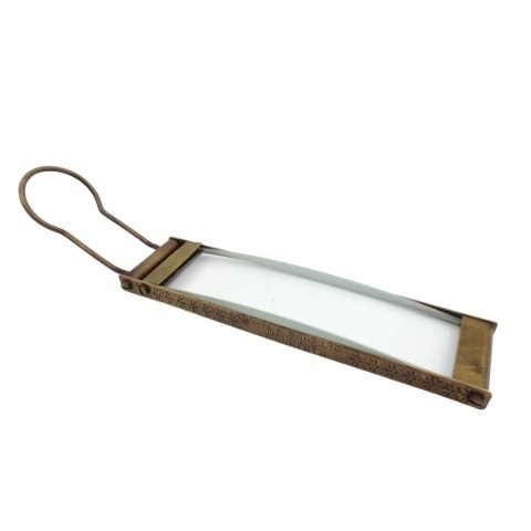 Lupa prostokątna w skórzanym etui MFK