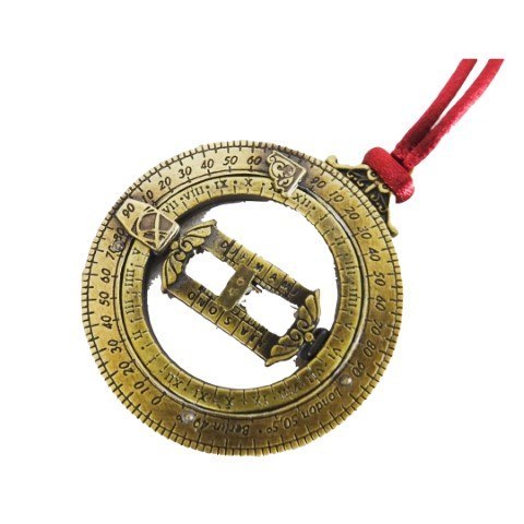 Miniaturowy zegar słoneczny - pierścienie astronomiczne - H90