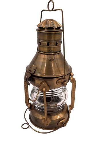 Lampa Żeglarska Metalowa Retro 34cm - SL9