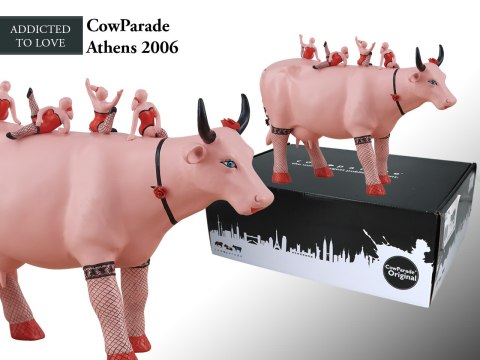 CowParade Athens 2006, Addicted to Love, autor: nieznany.