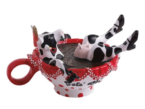 CowParade Madrid 2009, Caf? Ol?, autor: Carmina Coscollar.