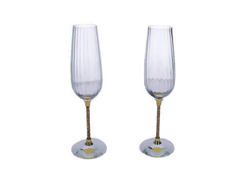 Kpl. 2 kieliszków do wina musującego