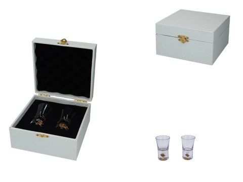 Kpl. 2 kieliszków do wódki