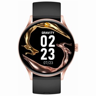 Smartwatch Gravity Czarno Różowy GT2-2 PRO