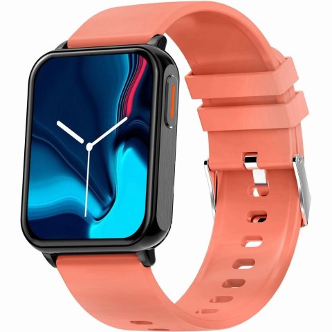 Smartwatch Gravity Czerwono Czarny 2 Paski GT17-10