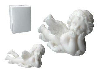 Aniołek leżący - alabaster grecki