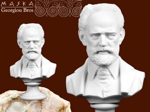 Czajkowski - popiersie - alabaster grecki