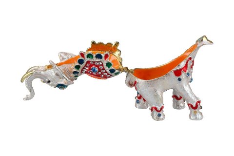 Kasetka metalowa - słoń