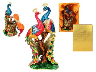 Kasetka metalowa - pawie