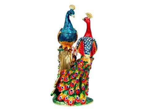 Kasetka metalowa - pawie