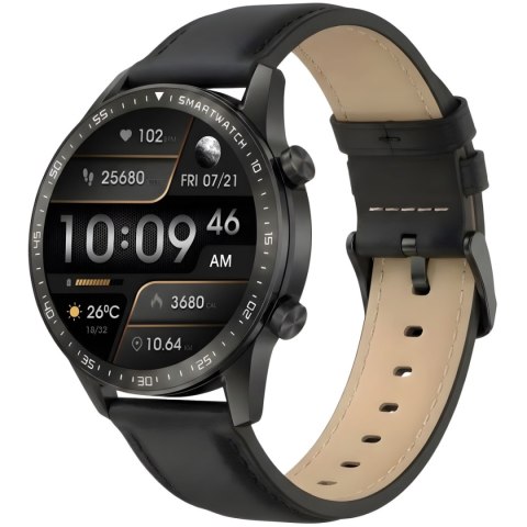 Smartwatch Gravity Czarny 2 Paski GT10-3